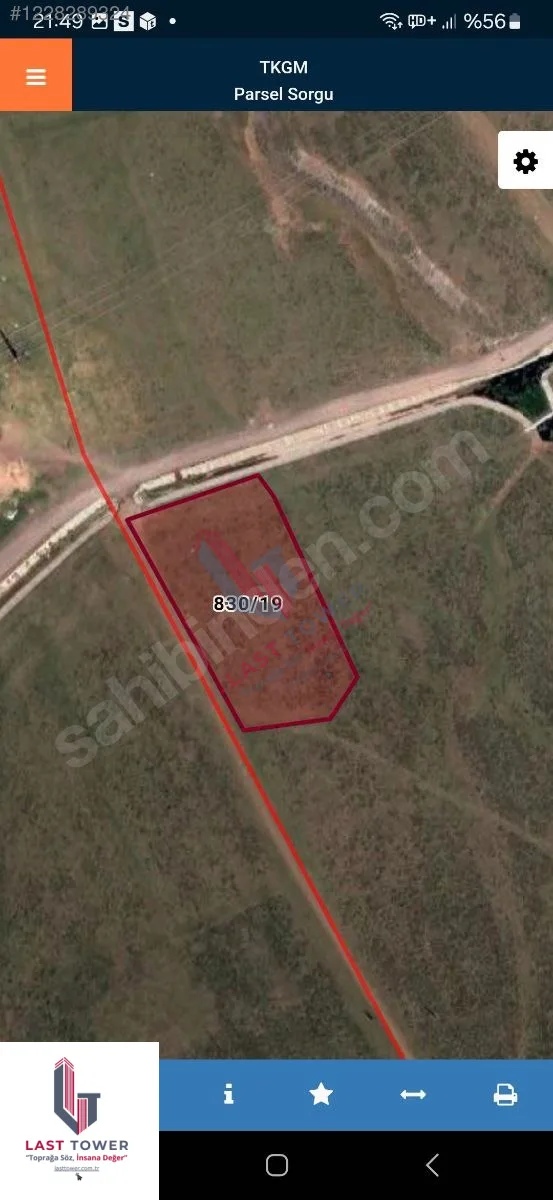 13183M² SATILIK ARSA ERZURUM PALANDÖKEN - Erzurum / Palandöken / Yunusemre Mah. Arsa