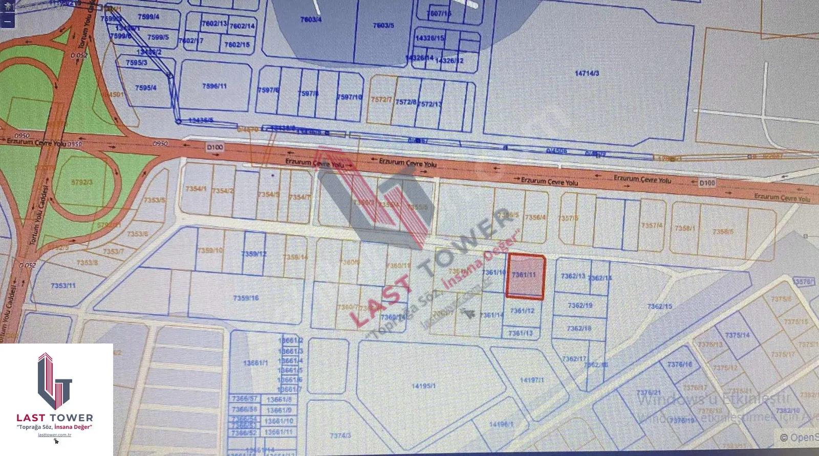 4082M² SATILIK ARSA ERZURUM YAKUTIYE - Fotoğraf 3