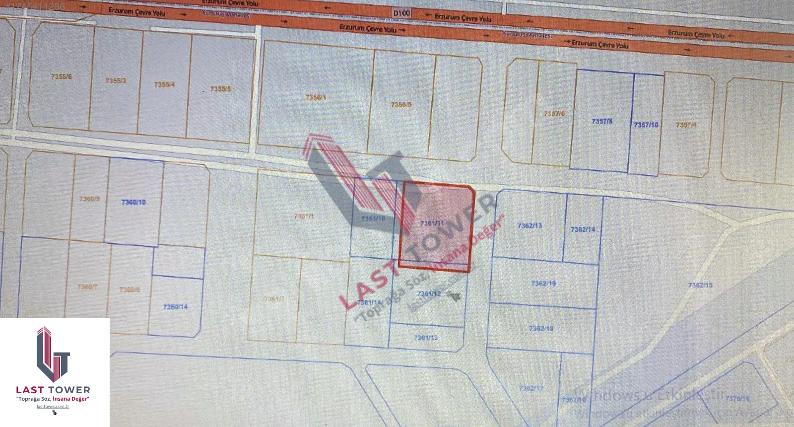 4082M² SATILIK ARSA ERZURUM YAKUTIYE - Fotoğraf 4