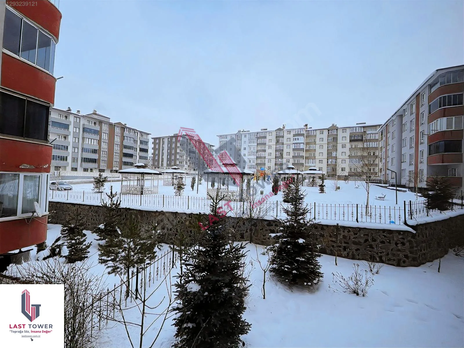 ERZURUM SATILIK 3+1 DAİRE ARA/5 KAT 138M² PALANDÖKEN - Fotoğraf 15