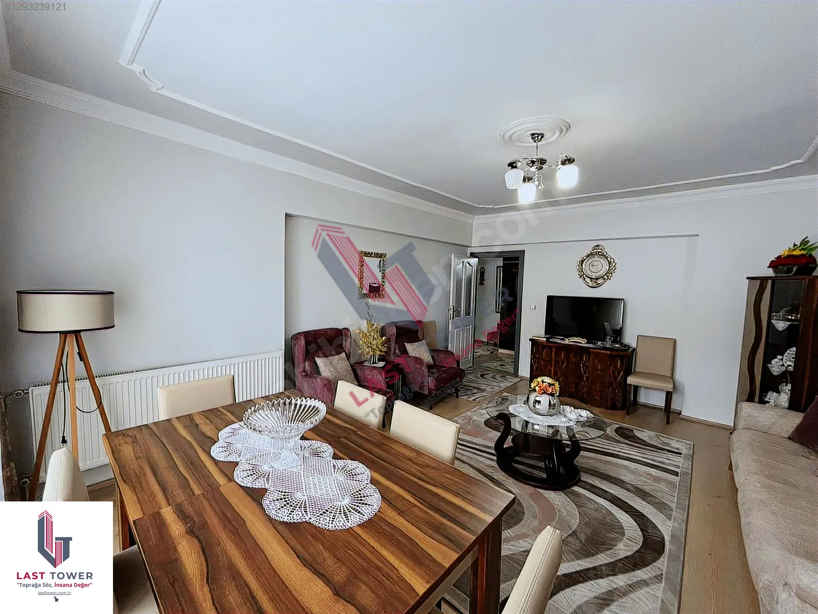 ERZURUM SATILIK 3+1 DAİRE ARA/5 KAT 138M² PALANDÖKEN - Fotoğraf 5