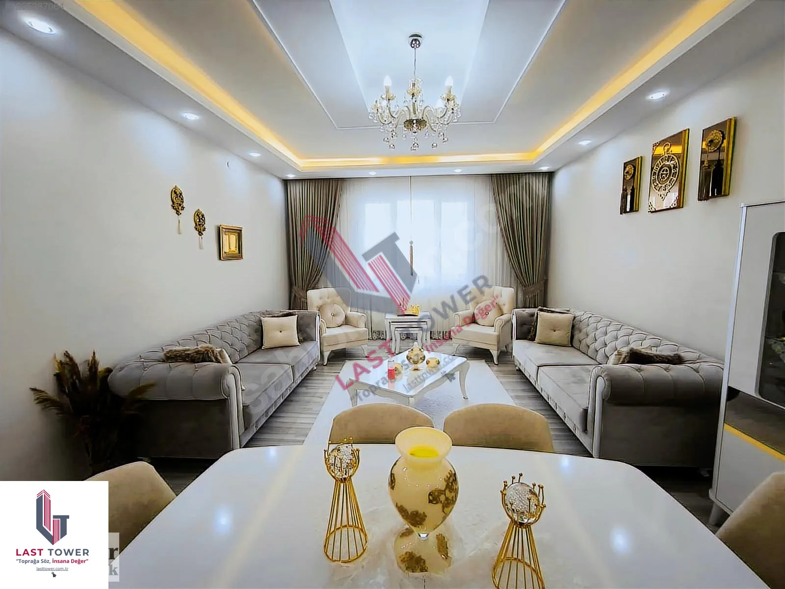 3+1 SATILIK DAİRE ERZURUM/PALANDÖKEN 165M² ARA/8 - Erzurum / Palandöken / Yunusemre Mah. Daire