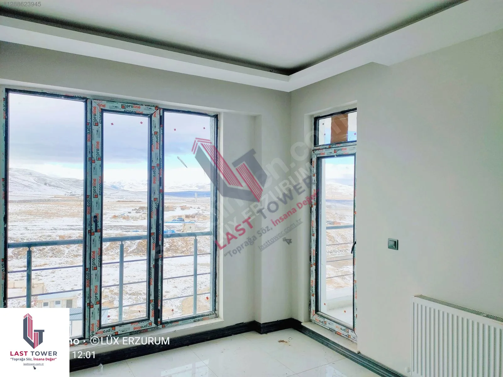 ERZURUM SATILIK SIFIR 2+1 DAİRE 100M² PALANDÖKEN - Fotoğraf 12