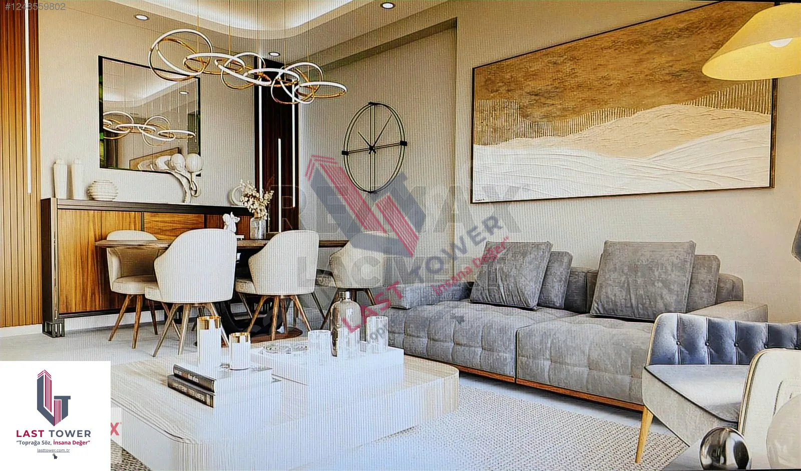 97M² ERZURUM SATILIK 3+1 DAİRE PALANDÖKEN SIFIR - Fotoğraf 2