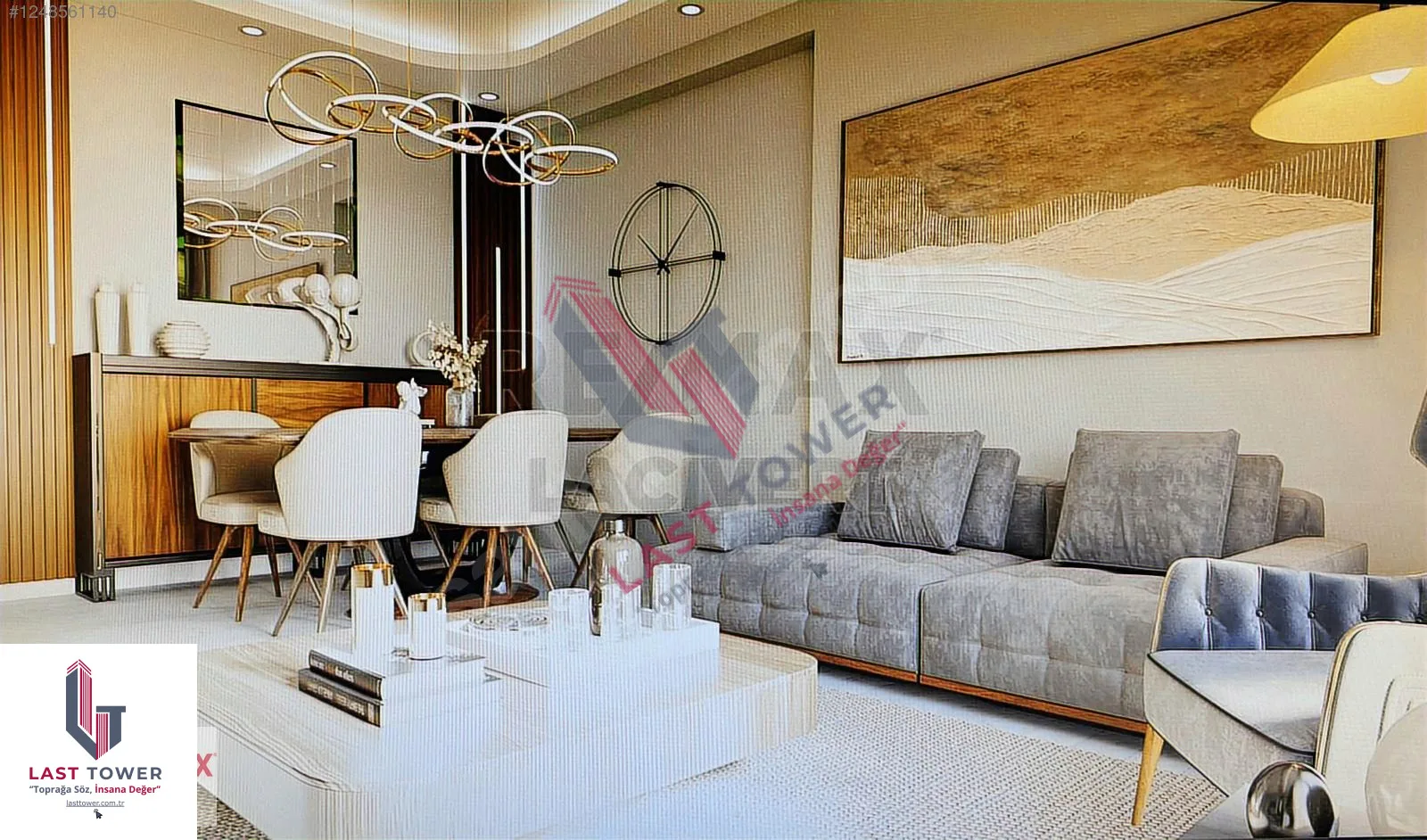 97M² ERZURUM SATILIK 3+1 DAİRE PALANDÖKEN SIFIR - Fotoğraf 2