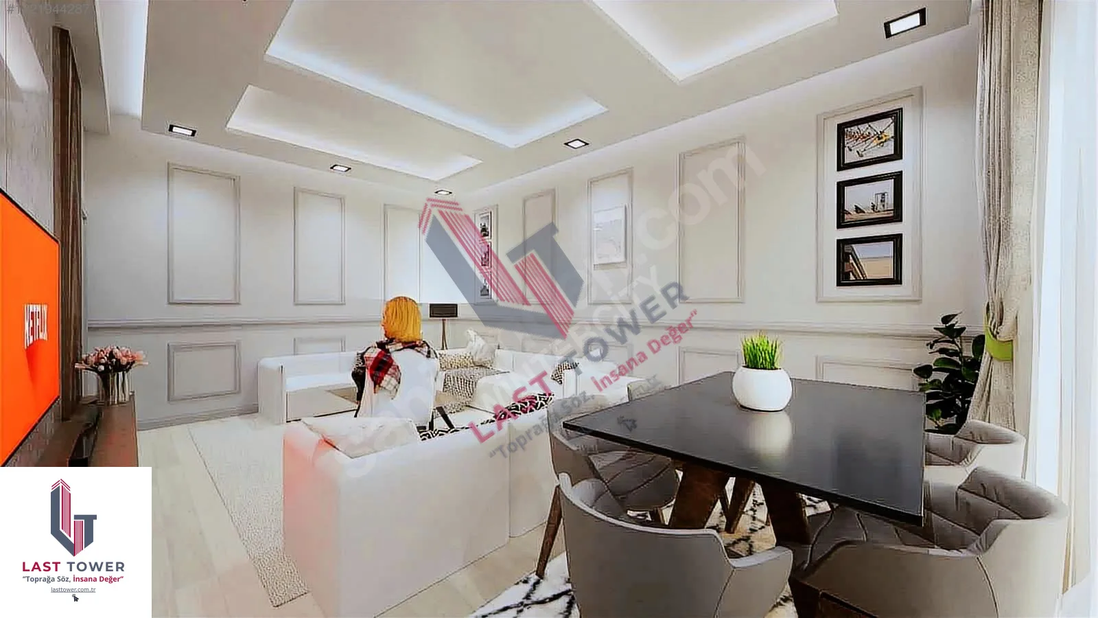 ERZURUM SATILIK 3+1 DAİRE | PALANDÖKEN 110M² SIFIR - Erzurum / Palandöken / Hüseyin Avni Ulaş Mh. Daire