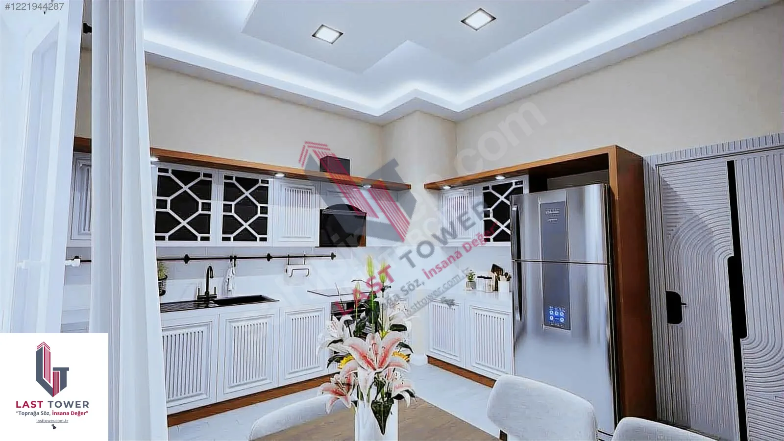 ERZURUM SATILIK 3+1 DAİRE | PALANDÖKEN 110M² SIFIR - Fotoğraf 13