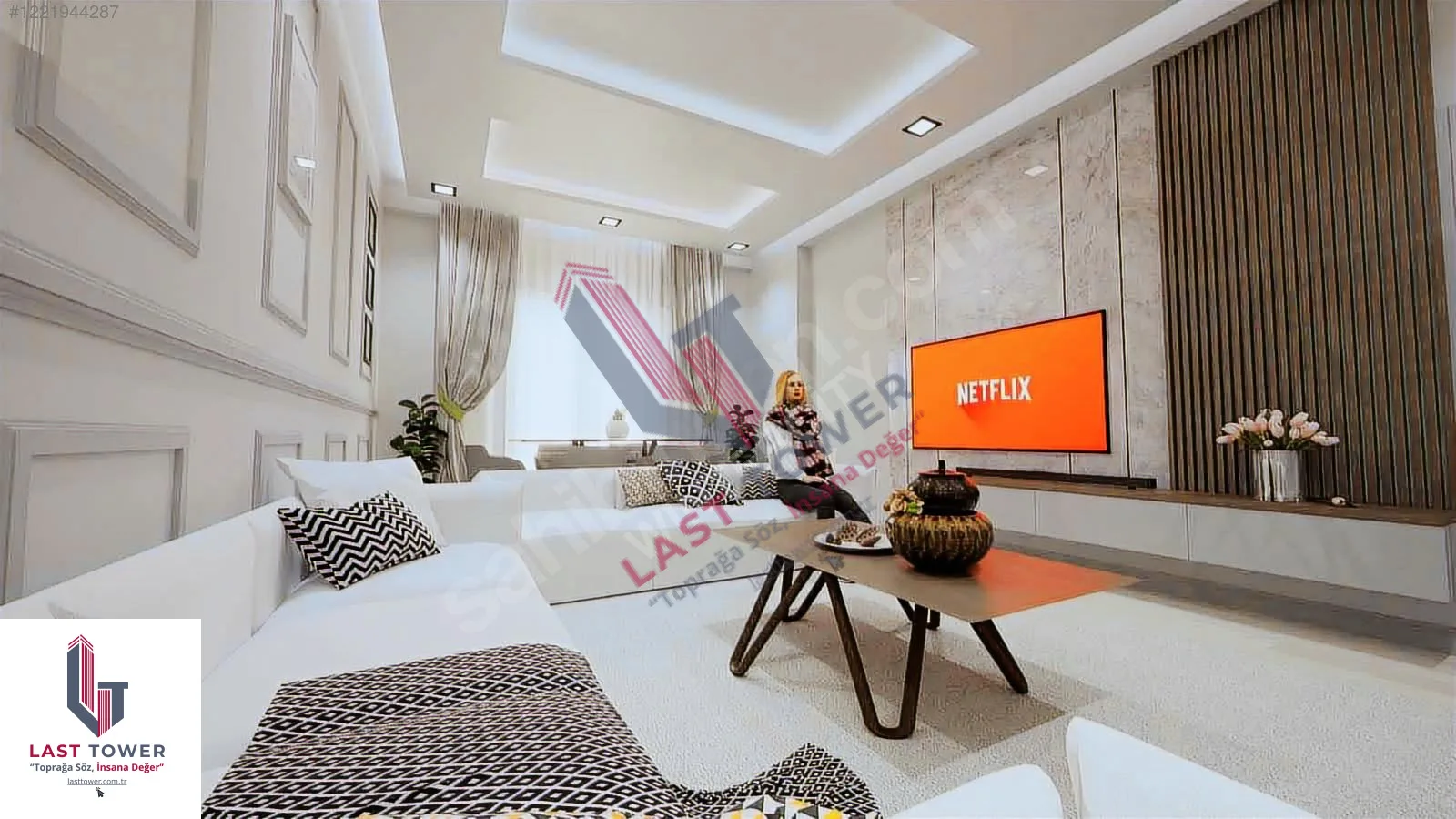 ERZURUM SATILIK 3+1 DAİRE | PALANDÖKEN 110M² SIFIR - Fotoğraf 8