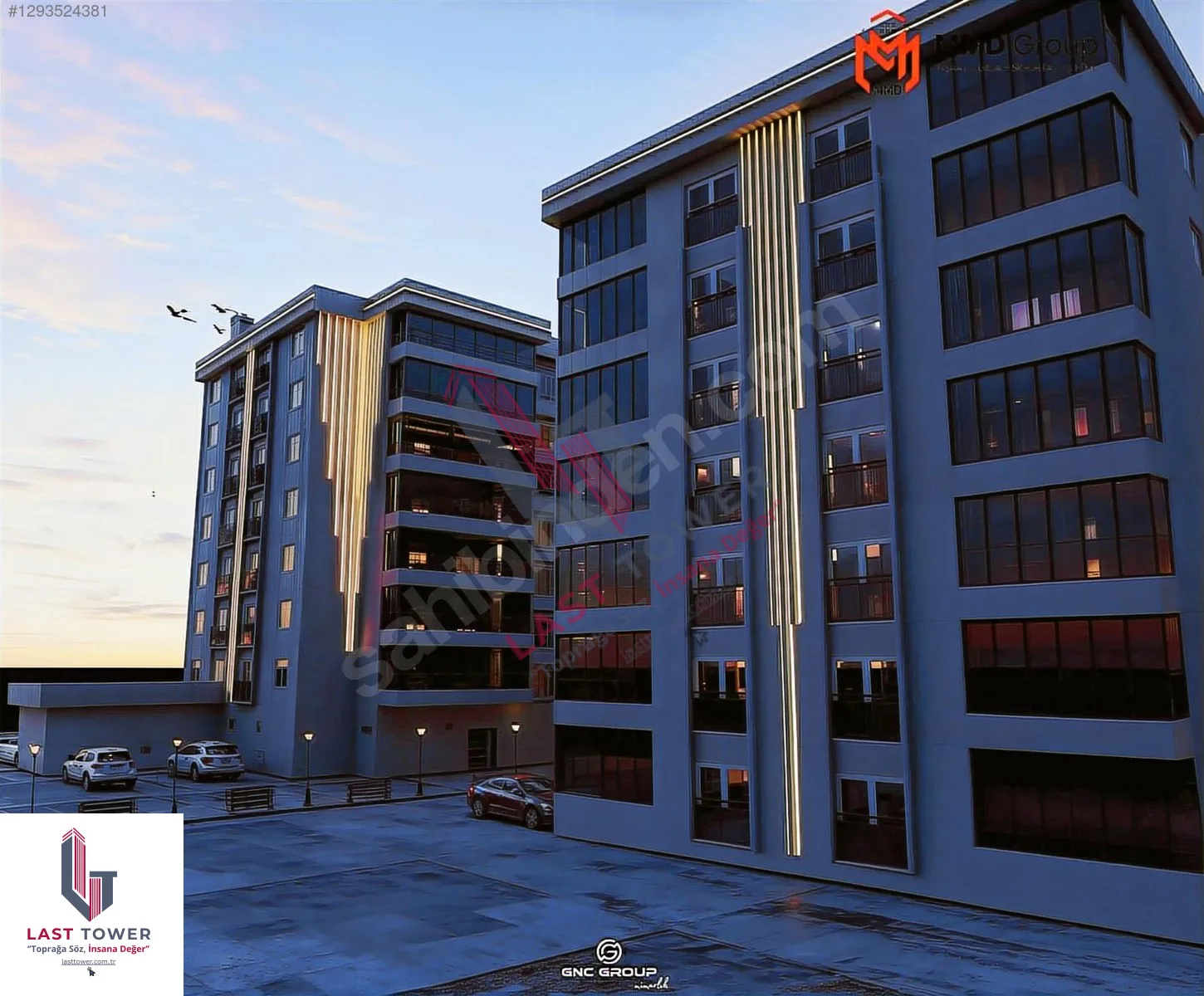 ERZURUM SATILIK 2+1 DAİRE | PALANDÖKEN 90M² SIFIR - Erzurum / Palandöken / Hüseyin Avni Ulaş Mh. Daire