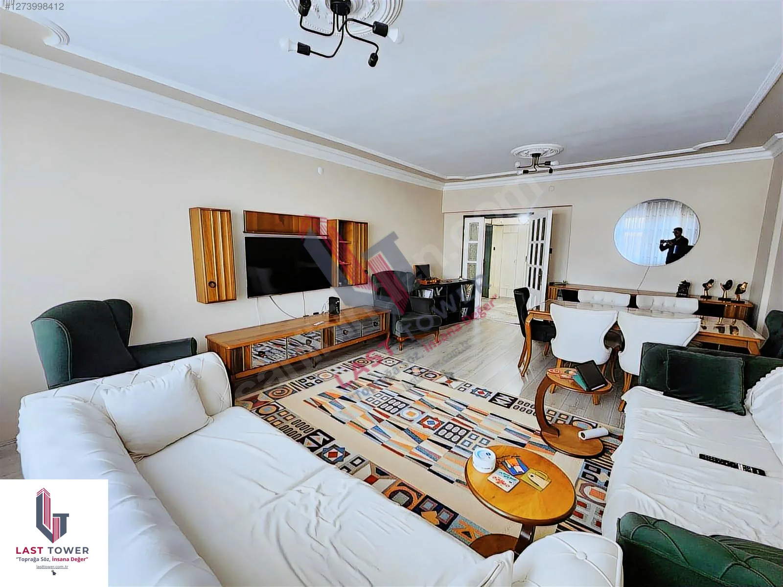 ERZURUM SATILIK MERKEZİ ISITMALI 3+1 DAİRE 150M² YAKUTIYE - Fotoğraf 3