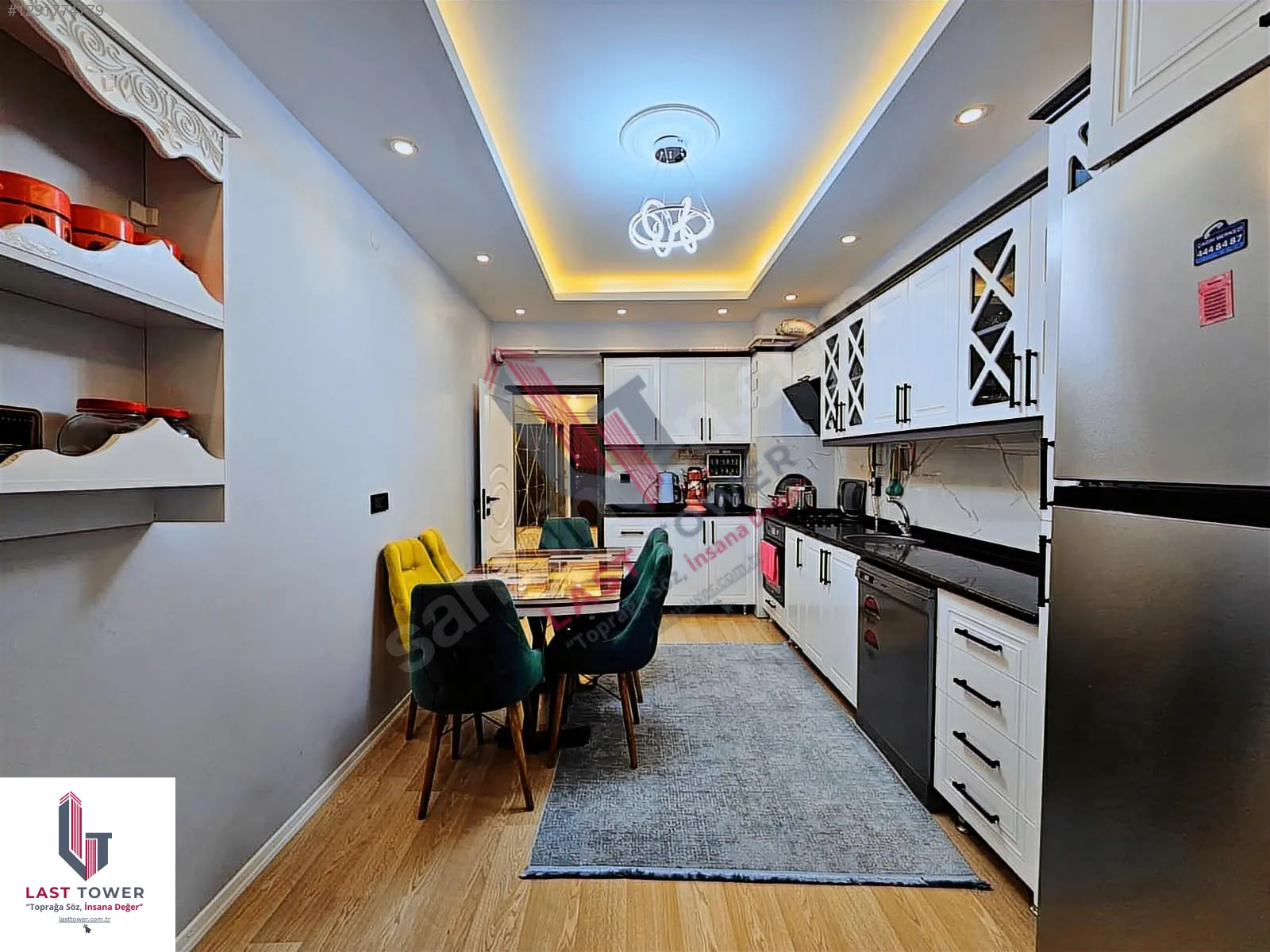 ERZURUM SATILIK 3+1 DAİRE ARA/6 KAT 170M² YAKUTIYE - Fotoğraf 3