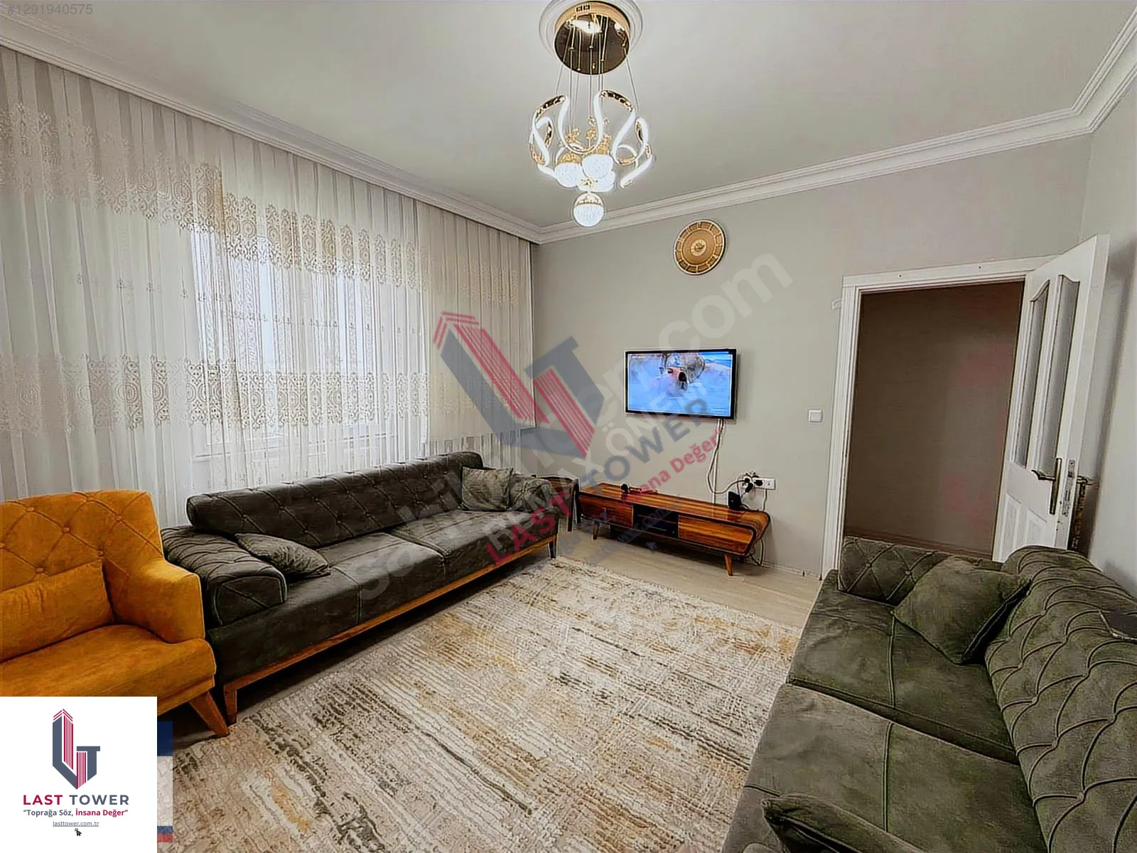 ERZURUM SATILIK 3+1 DAİRE ARA/6 KAT 160M² YAKUTIYE - Fotoğraf 10