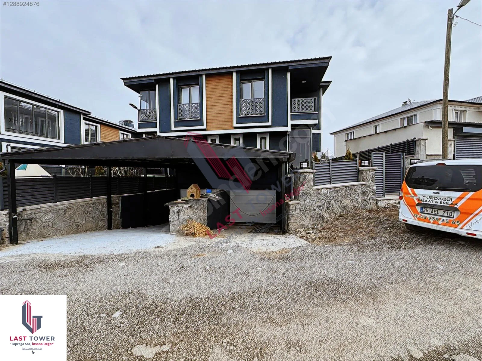 ERZURUM SATILIK 3+1 VİLLA 180M² AZIZIYE - Erzurum / Aziziye / Yarımca Mh. Villa