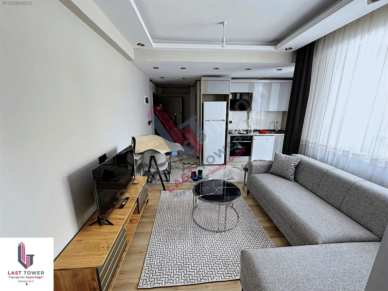 ERZURUM AZIZIYE KİRALIK 1+1 DAİRE 40M² SIFIR - Fotoğraf 2