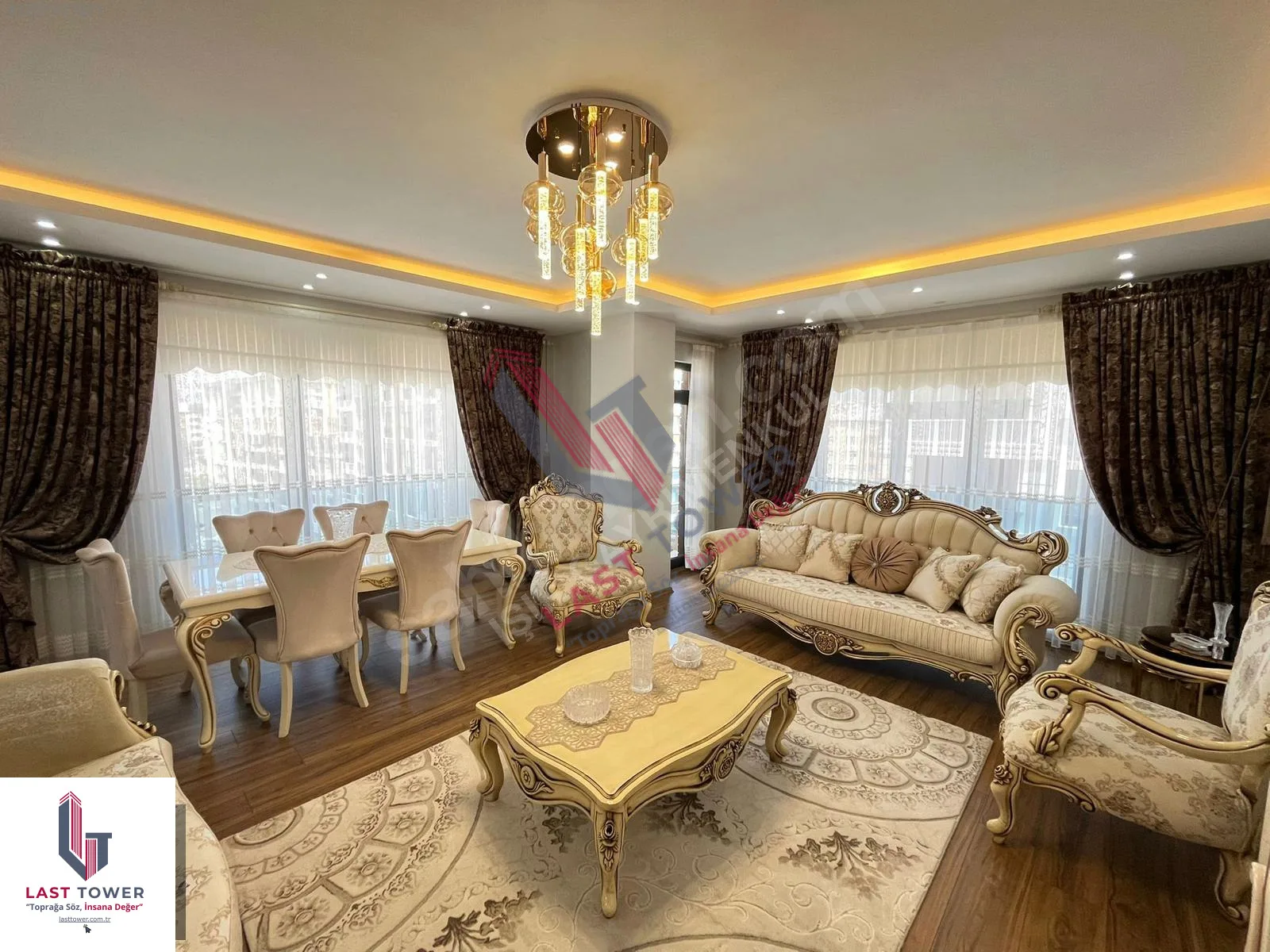 ERZURUM SATILIK 4+1 DAİRE 160M² YAKUTIYE ARA/7 - Fotoğraf 2