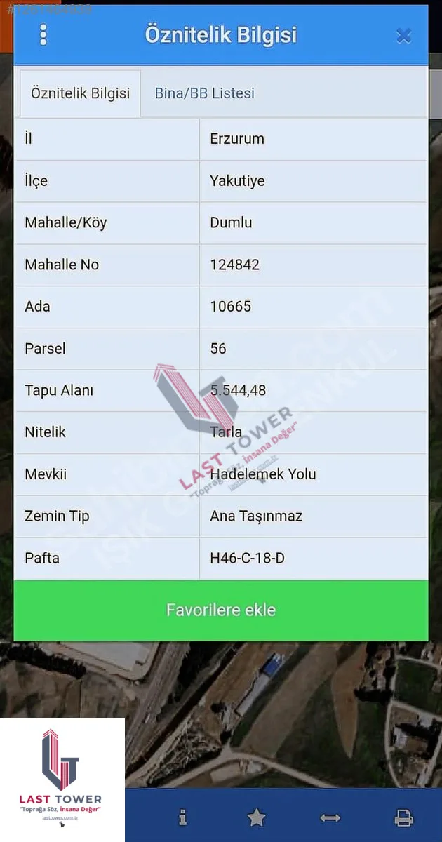 ERZURUM SATILIK 1+1 EMLAK 55M² YAKUTIYE - Fotoğraf 30