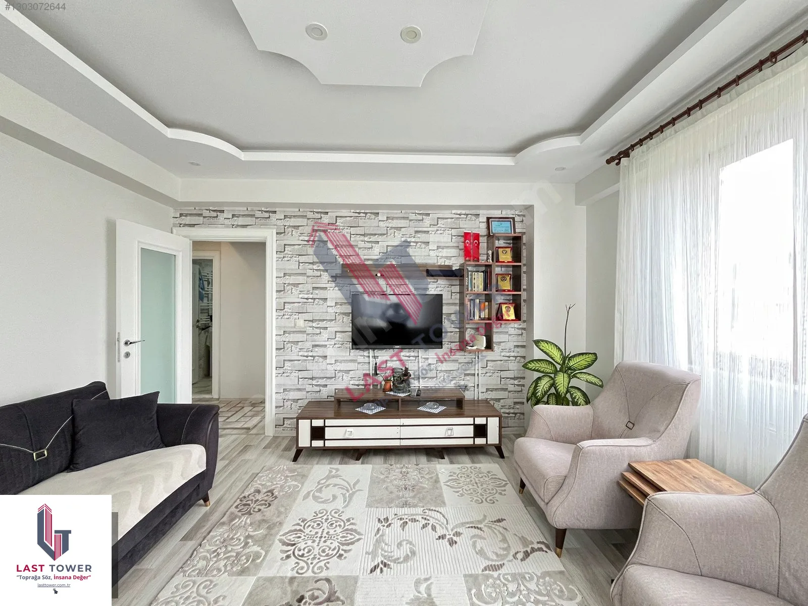 ERZURUM SATILIK 3+1 DAİRE ARA/3 KAT 135M² AZIZIYE - Fotoğraf 10