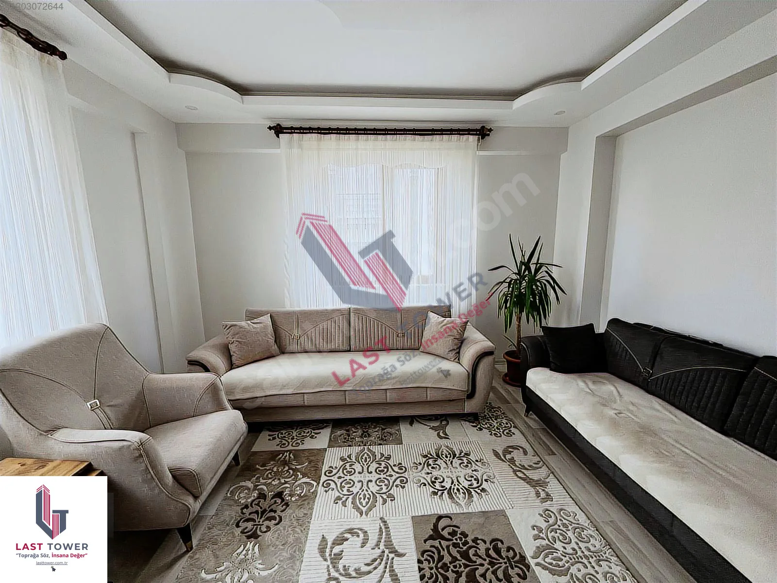 ERZURUM SATILIK 3+1 DAİRE ARA/3 KAT 135M² AZIZIYE - Fotoğraf 11