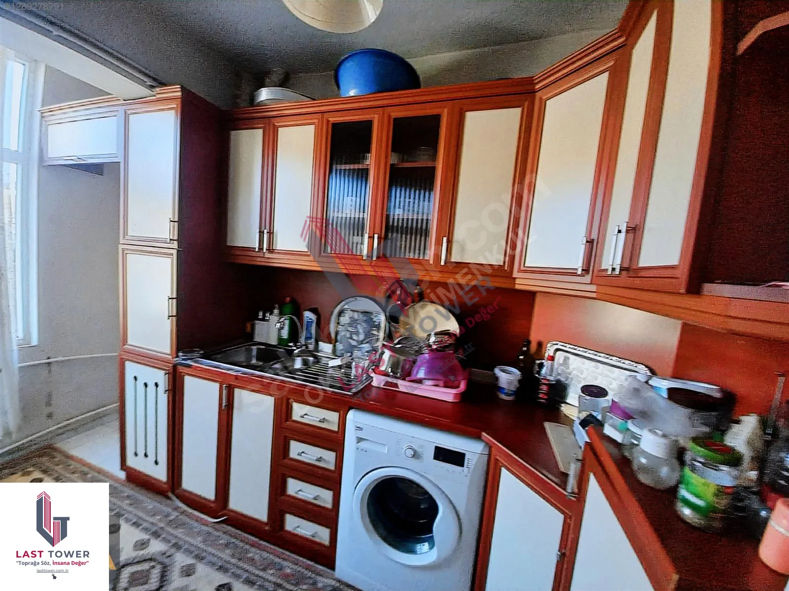 ERZURUM KİRALIK 3+1 DAİRE | PALANDÖKEN 110M² MERKEZİ ISITMALI - Fotoğraf 22