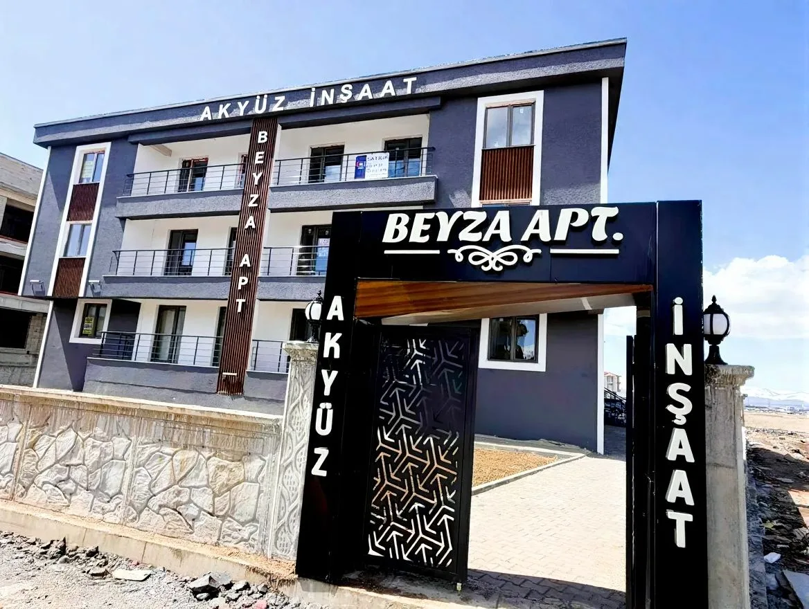 90M² ERZURUM KİRALIK 3+0 DAİRE AZIZIYE SIFIR - 1