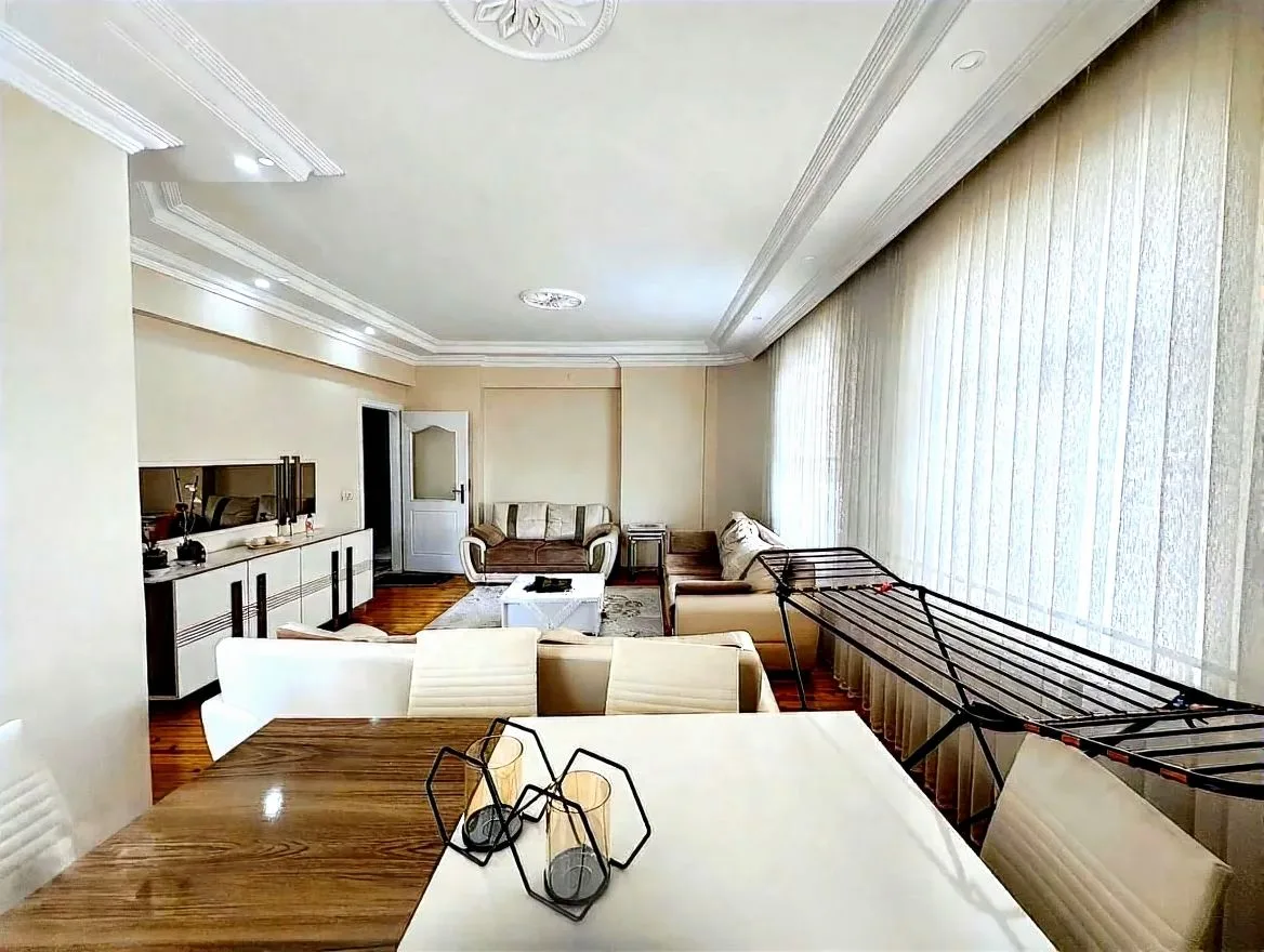 EŞYALI 5+1 SATILIK DAİRE ERZURUM/PALANDÖKEN 190M² GİRİŞ KAT - 1