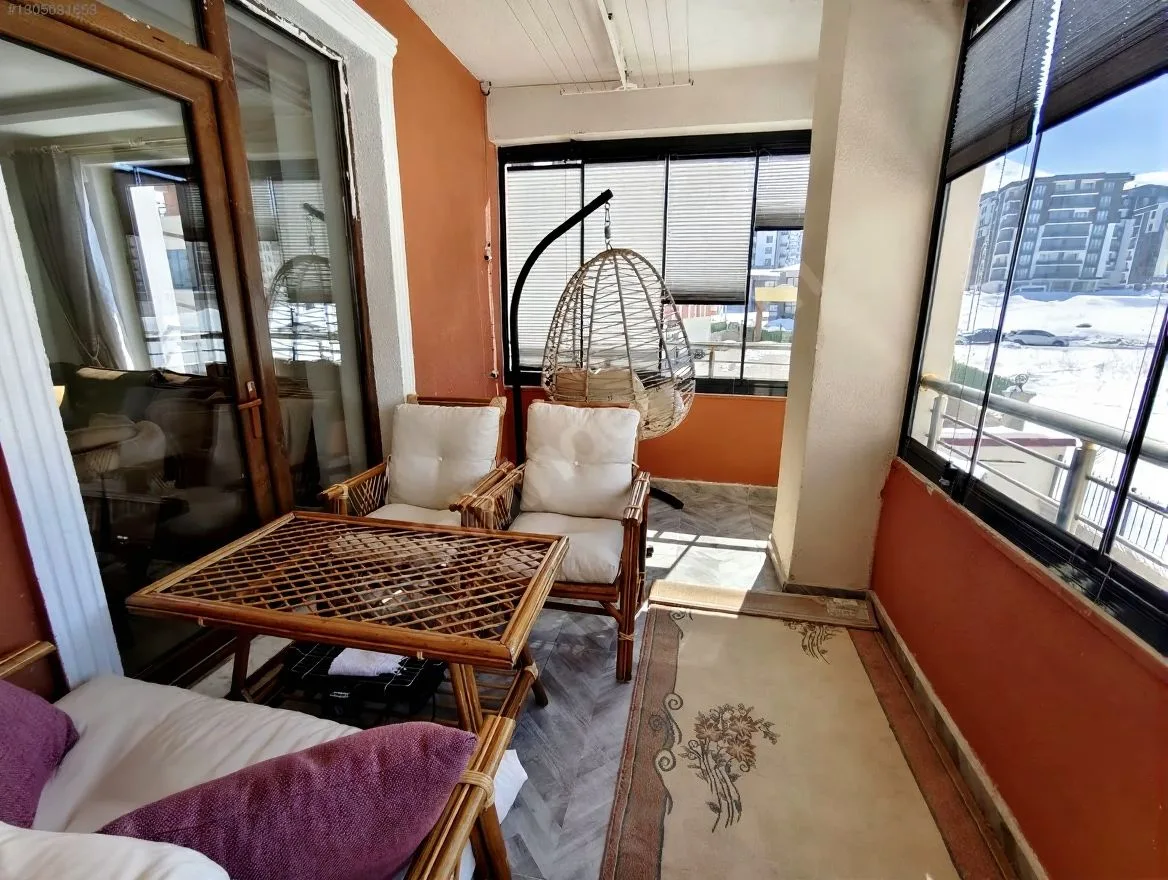 ERZURUM PALANDÖKEN SATILIK 3+1 DAİRE 145M² MERKEZİ ISITMALI - Fotoğraf 21