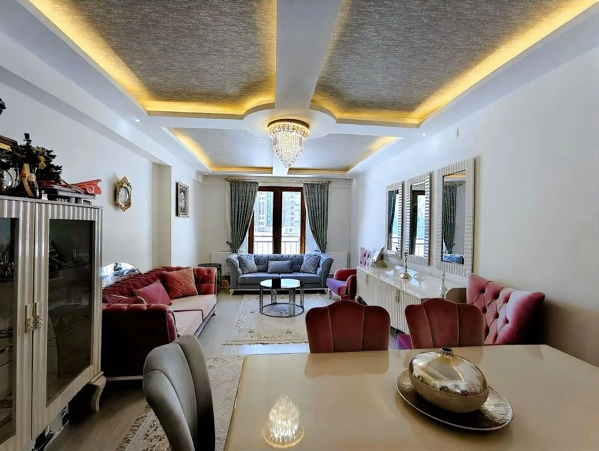 ERZURUM PALANDÖKEN SATILIK 3+1 DAİRE 145M² MERKEZİ ISITMALI - Fotoğraf 4