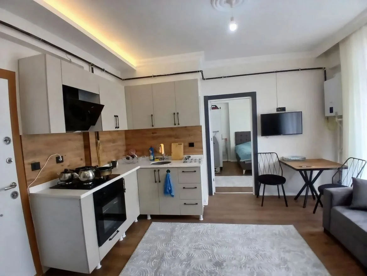EŞYALI ERZURUM SATILIK 1+1 DAİRE 40M² AZIZIYE - Fotoğraf 2
