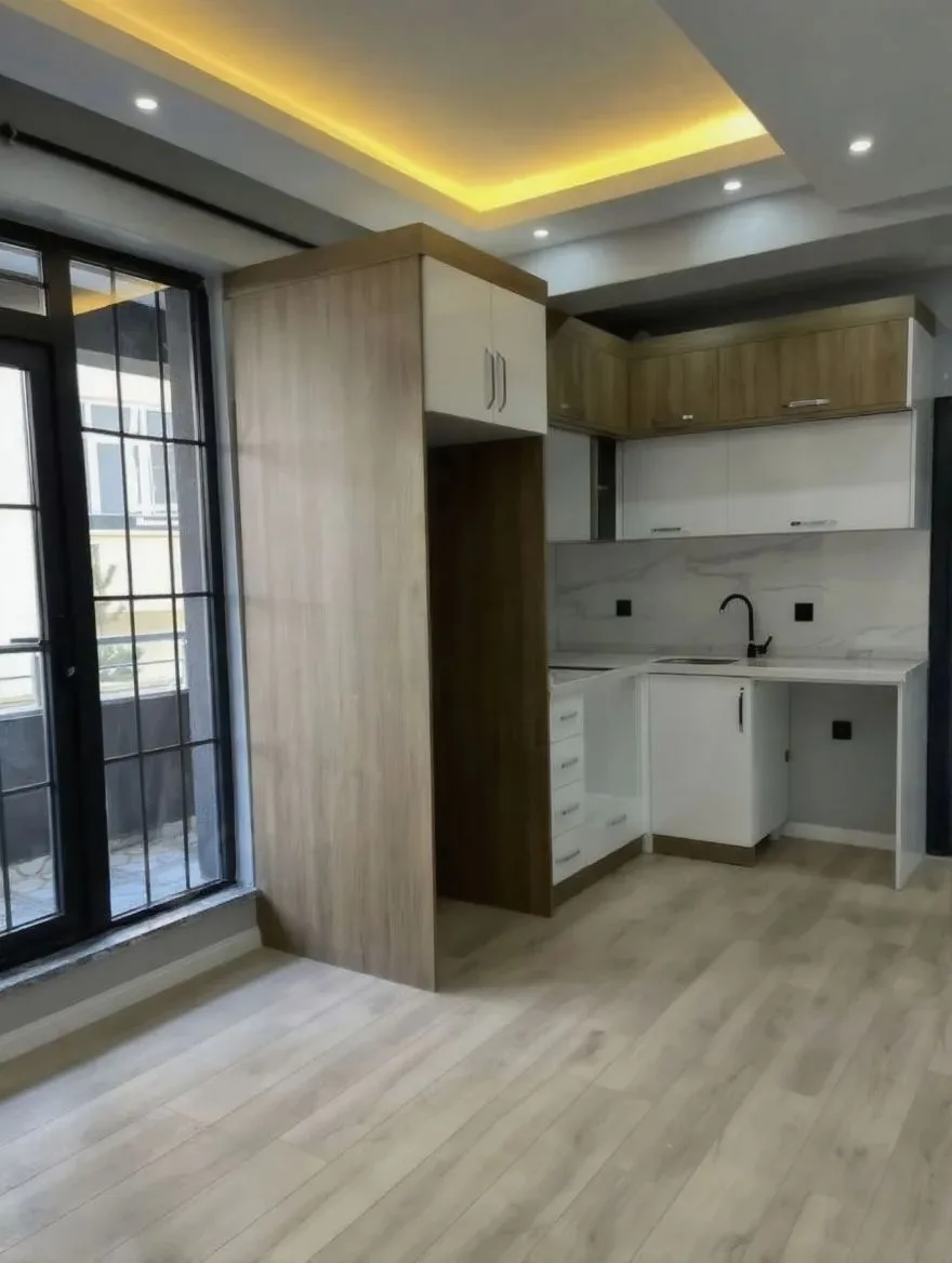 ERZURUM SATILIK SIFIR 1+1 DAİRE | 40M² AZIZIYE - Fotoğraf 6