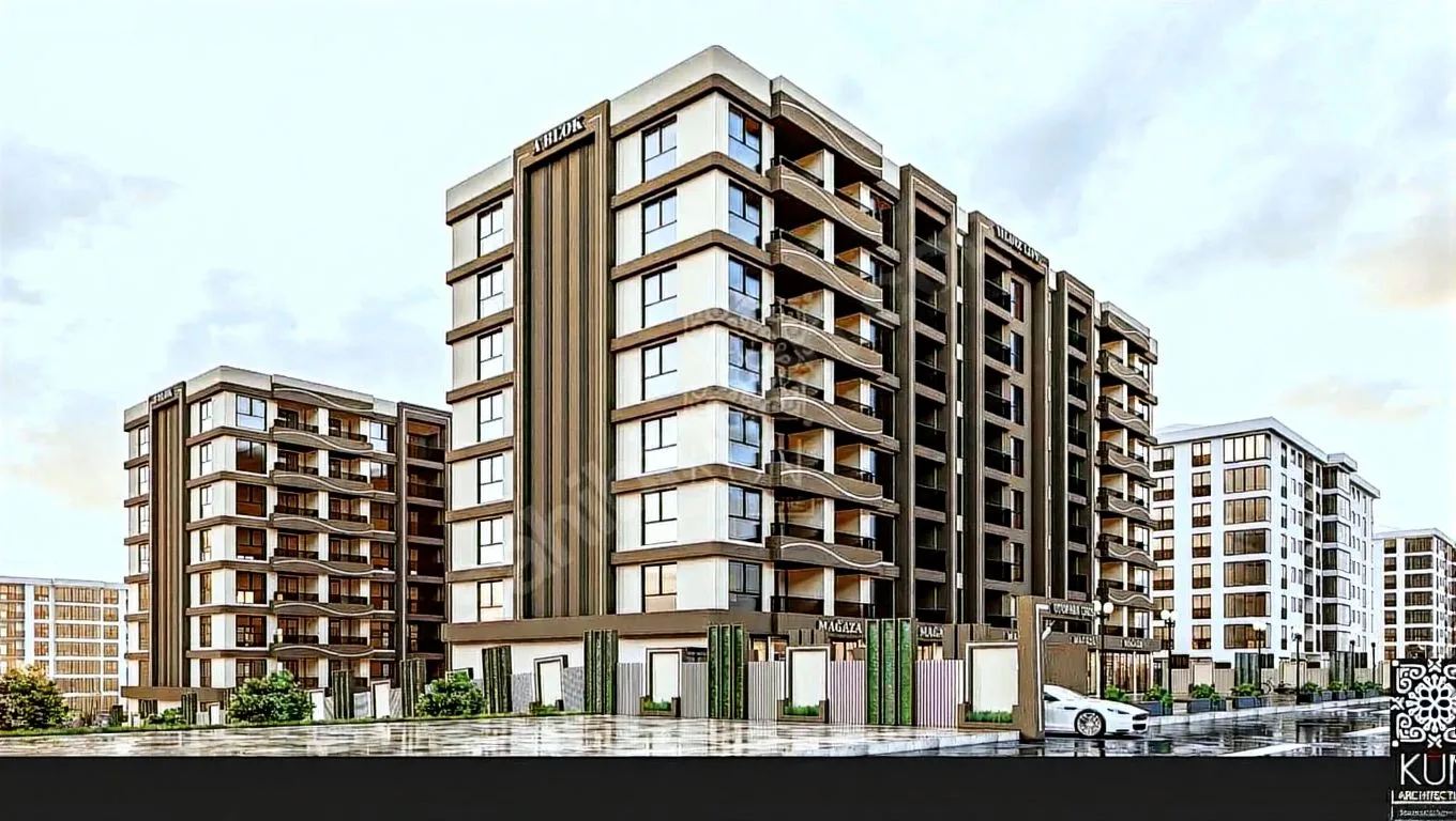 ERZURUM SATILIK SIFIR 1+1 DAİRE | 42M² PALANDÖKEN - Fotoğraf 18