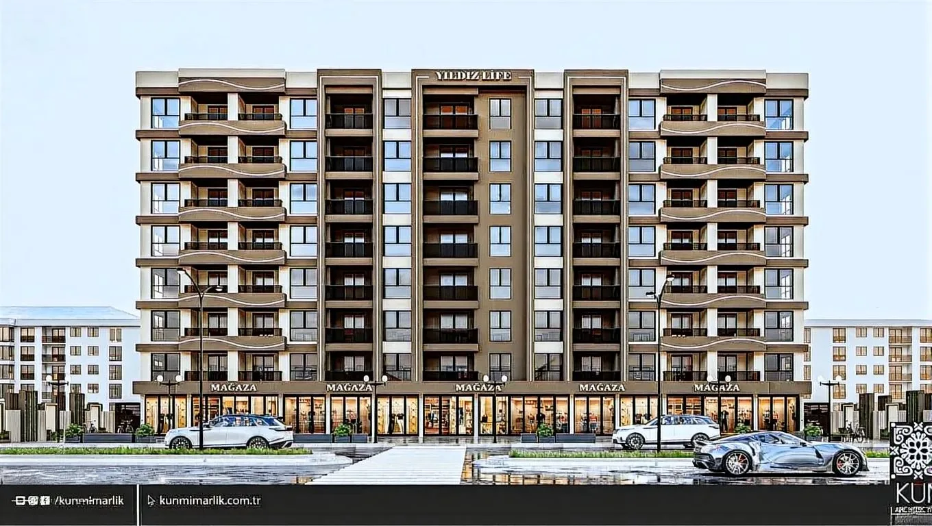 ERZURUM SATILIK SIFIR 1+1 DAİRE | 42M² PALANDÖKEN - Fotoğraf 20