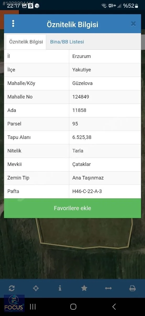 6525M² SATILIK ARSA ERZURUM YAKUTIYE - 3