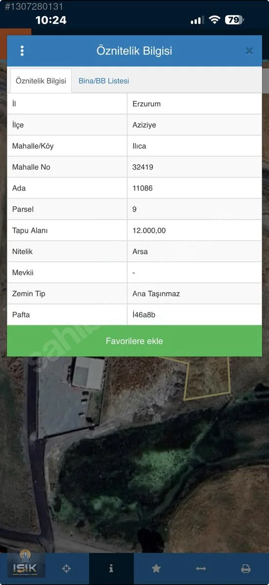 SATILIK ARSA ERZURUM/AZIZIYE ★ 6860M² ARAZI İMARLI - 2