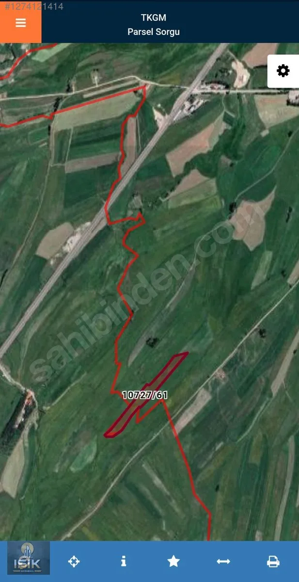 SATILIK ARSA ERZURUM/YAKUTIYE ★ 9089M² TARLA İMARLI - 1