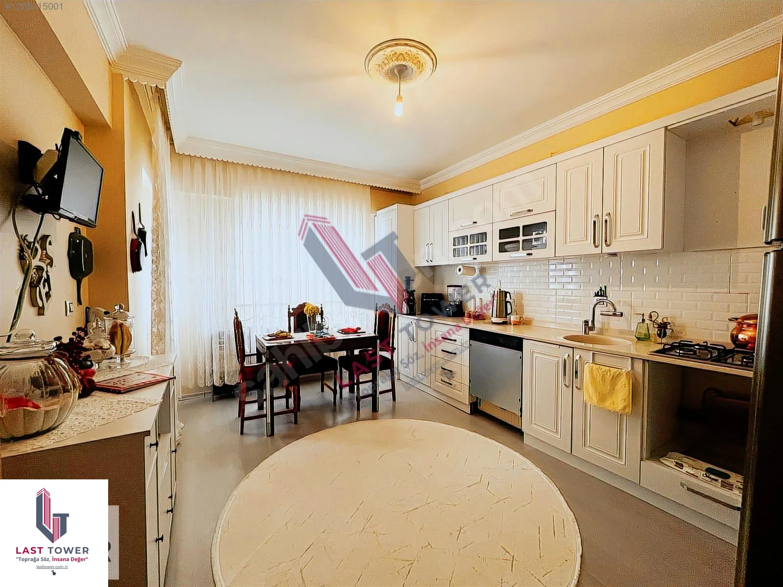 ERZURUM KİRALIK 3+1 SİTE DAİRESİ | 148 m² MERKEZİ ISITMA + GARAJ - Fotoğraf 4