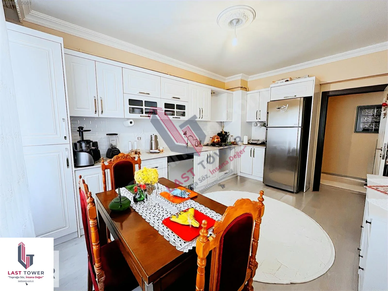 ERZURUM KİRALIK 3+1 SİTE DAİRESİ | 148 m² MERKEZİ ISITMA + GARAJ - Fotoğraf 5