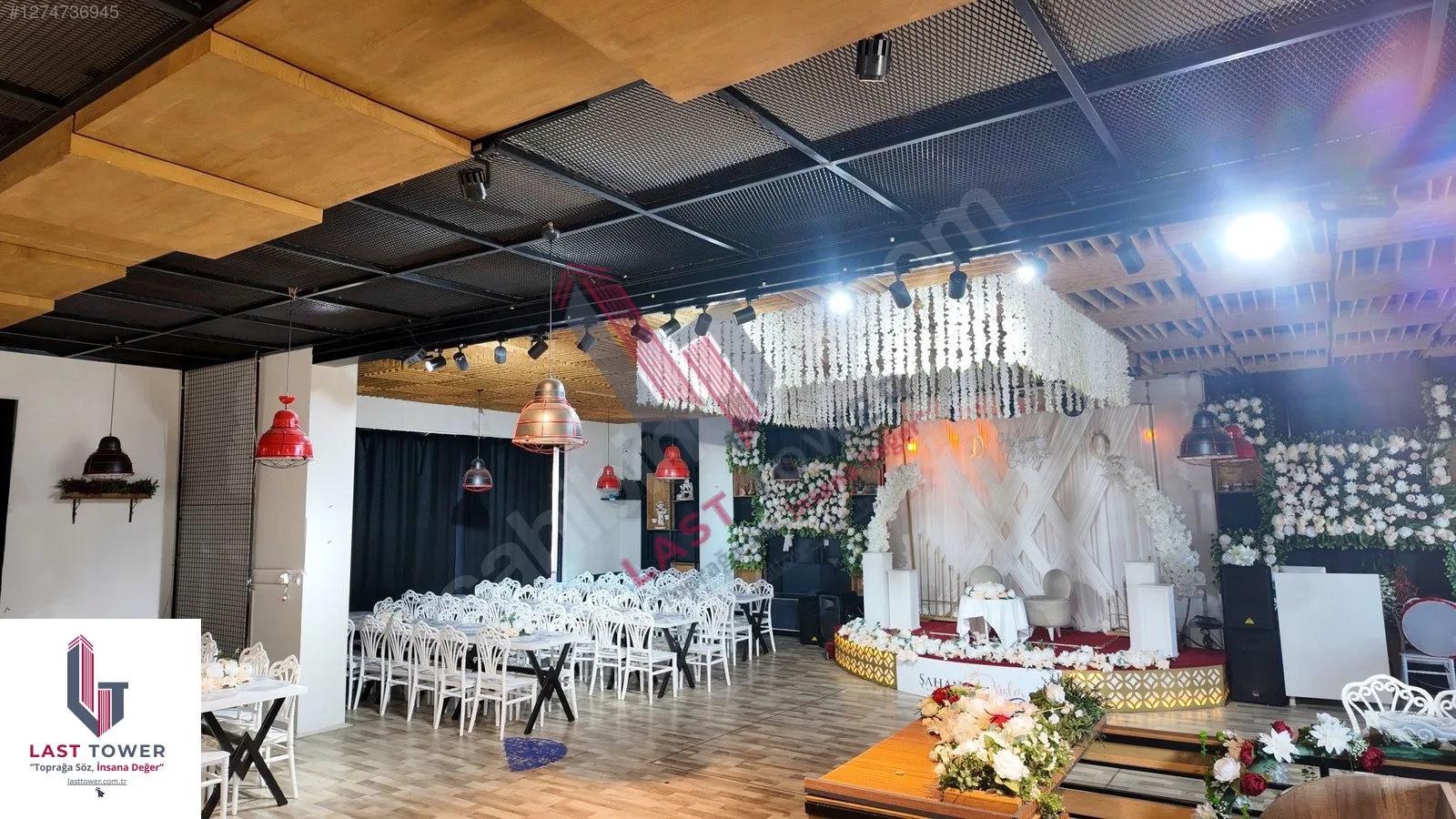 ERZURUM DEVREN SATILIK ORGANİZASYON SALONU | 400 m² 260 KİŞİLİK - Erzurum / Palandöken / Adnan Menderes Mah. İşyeri