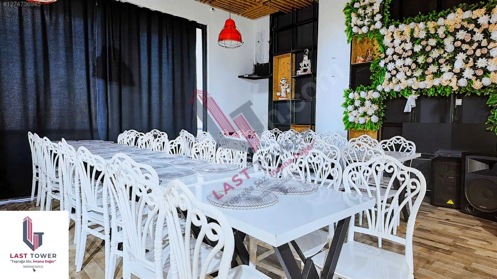 ERZURUM DEVREN SATILIK ORGANİZASYON SALONU | 400 m² 260 KİŞİLİK - Fotoğraf 10