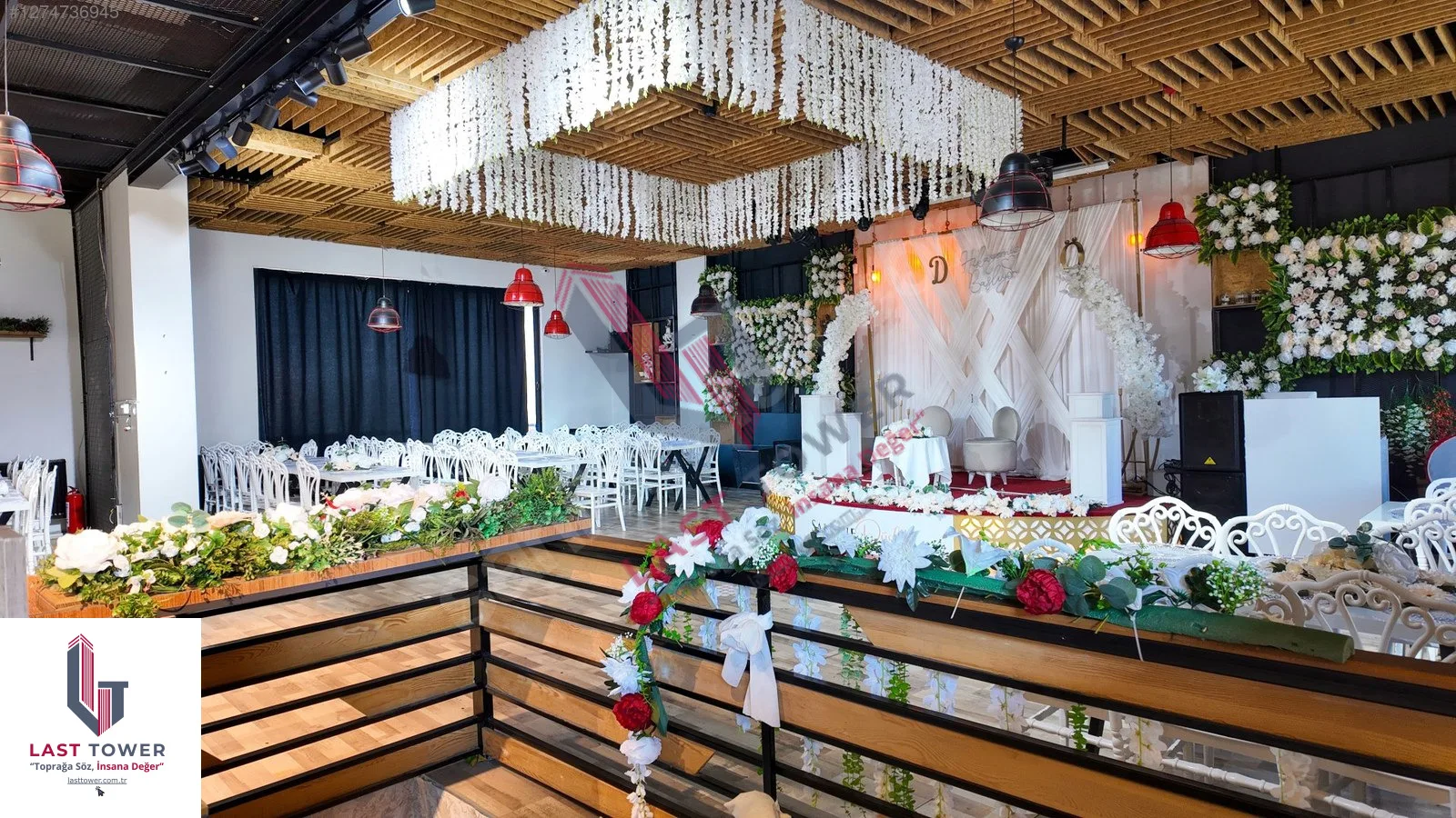 ERZURUM DEVREN SATILIK ORGANİZASYON SALONU | 400 m² 260 KİŞİLİK - Fotoğraf 27