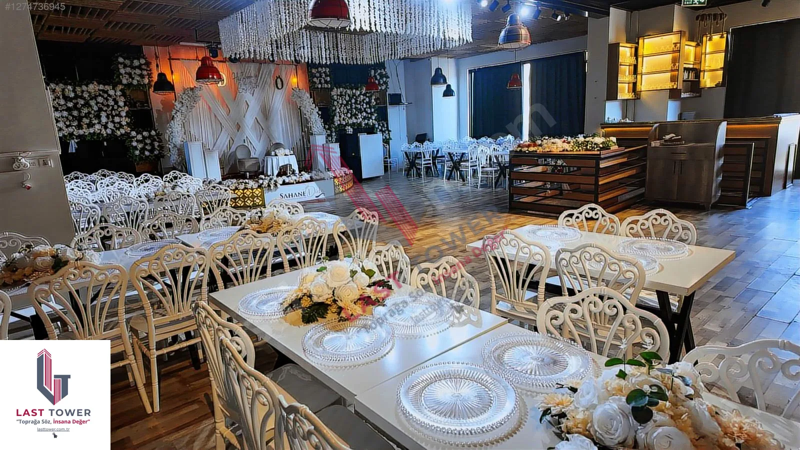 ERZURUM DEVREN SATILIK ORGANİZASYON SALONU | 400 m² 260 KİŞİLİK - Fotoğraf 3