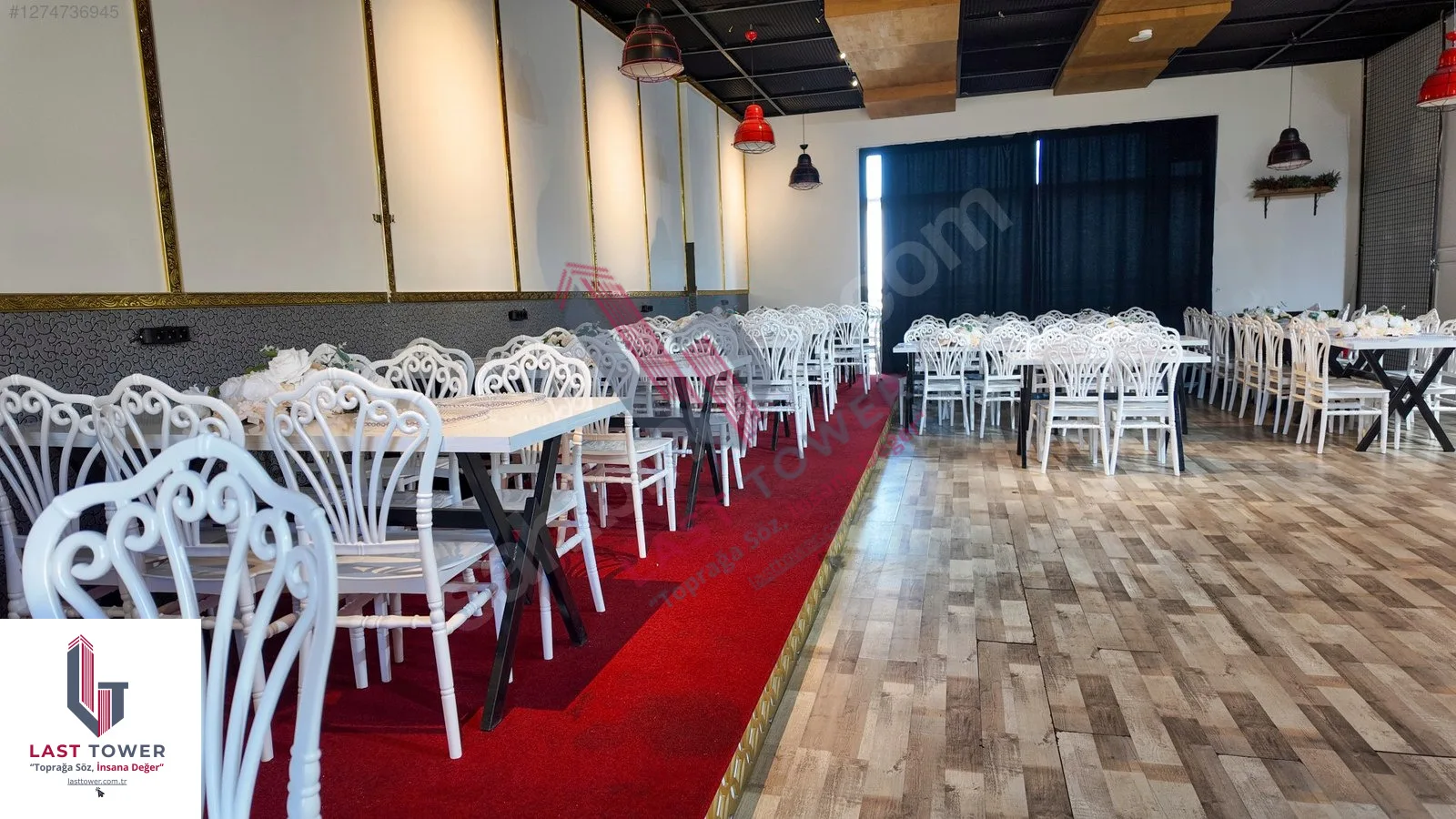 ERZURUM DEVREN SATILIK ORGANİZASYON SALONU | 400 m² 260 KİŞİLİK - Fotoğraf 7