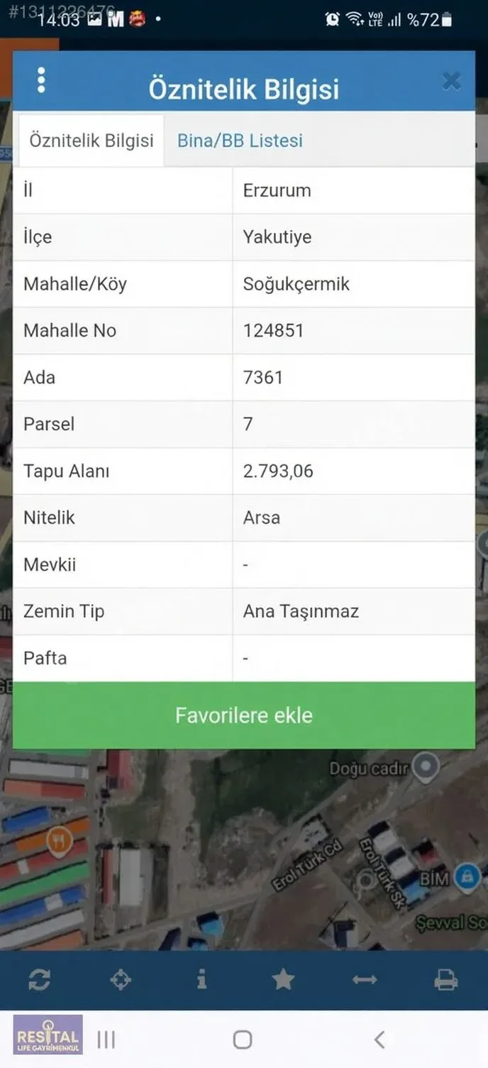 6700M² SATILIK ARSA ERZURUM YAKUTIYE - 4