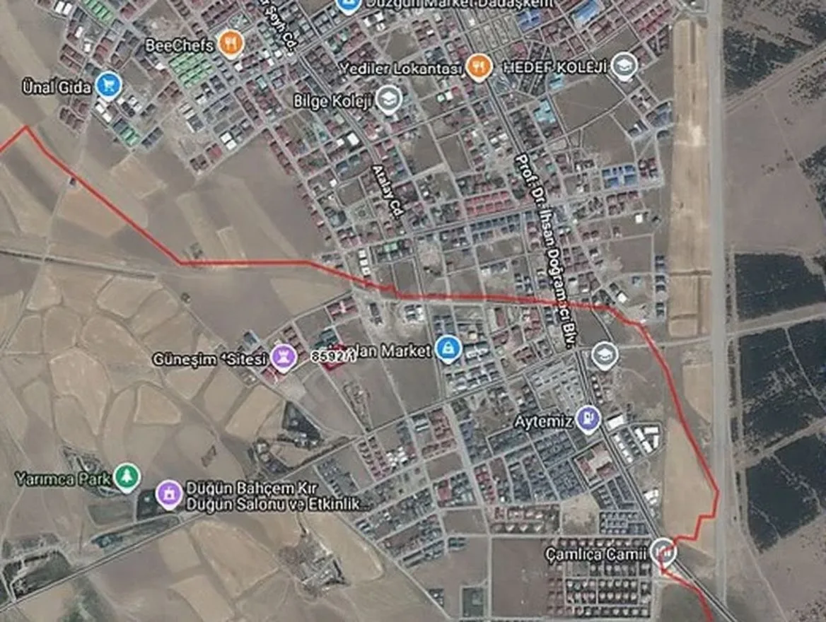 SATILIK ARSA ERZURUM/AZIZIYE ★ 158M² KONUT İMARLI - 3