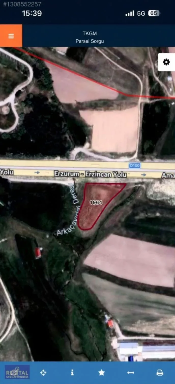 ERZURUM SATILIK ARSA 4692M² AZIZIYE ÇIĞDEMLI MH. - 3