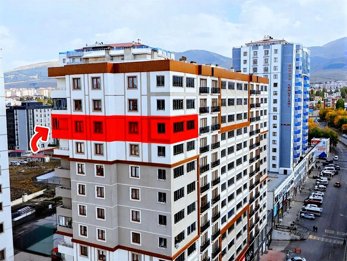 ERZURUM SATILIK ENKULE EN ÜST KAT | 197 m² 4+1 ŞEHİR MANZARASI - Fotoğraf 36